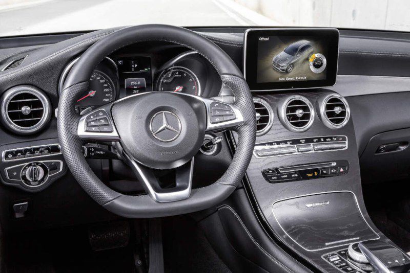 Lenkradbezug Für Mercedes GLC X253 - Anti-Rutsch Leder Bezug